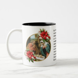 St. Andrew WeihnachtsAdvent Novena Heilige Familie Zweifarbige Tasse