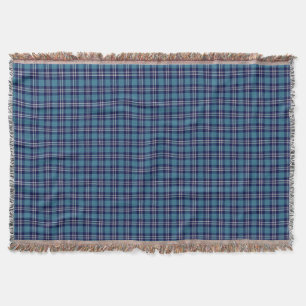 St Andrews District Tartan Throw Blanket Decke