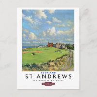 St Andrews Schottland Postkarte