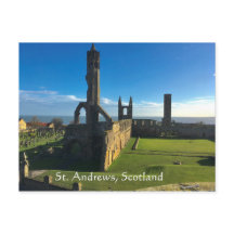 St. Andrews, Schottland, Ruinen der Kathedrale in