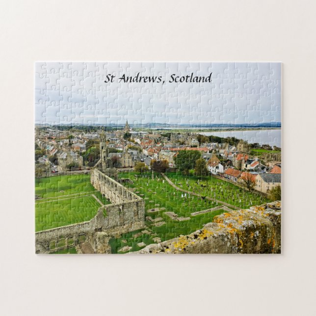 St Andrews Scotland Kathedrale Tower Skyline (Horizontal)
