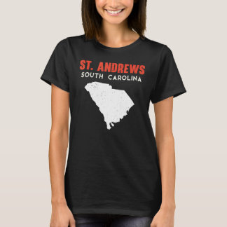 St Andrews South Carolina USA Staat America Travel T-Shirt