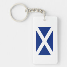 St- Andrewsflaggescottish-Schlüsselanhänger