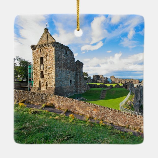 St- Andrewsschloss, Schottland Keramikornament (Rückseite)