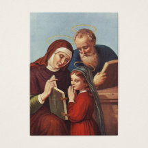 St. Anne Gesegnete Jungfrau Mary Gebet Heilige Kar