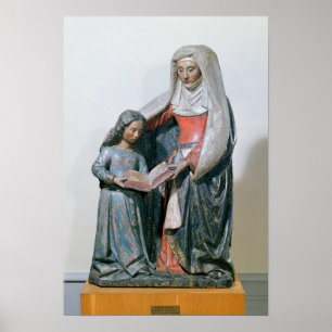 St Anne und die Jungfrau, 1500-30 Poster