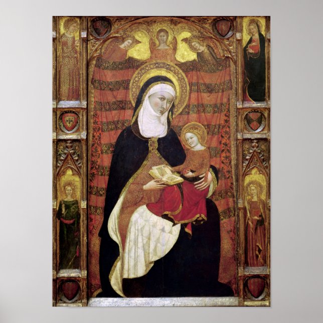 St. Anne und die Jungfrau Poster (Vorne)