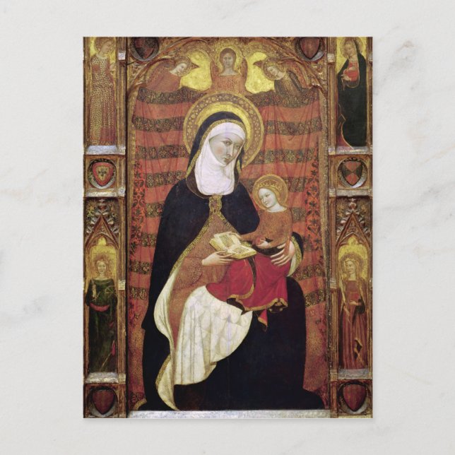 St. Anne und die Jungfrau Postkarte (Vorderseite)