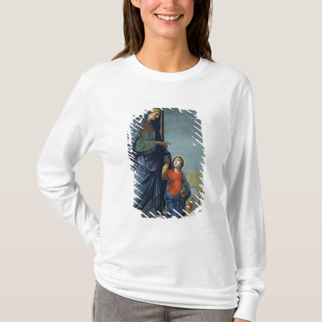 St Anne, welches die Jungfrau zum Tempel führt T-Shirt (Vorderseite)