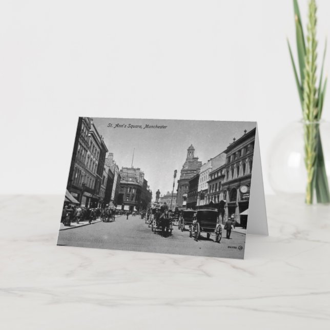St. Ann's Square, Manchester, c.1910 Karte (Vorderseite)