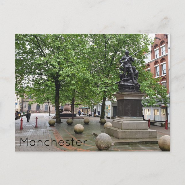 St Ann's Square, Manchester Postkarte (Vorderseite)