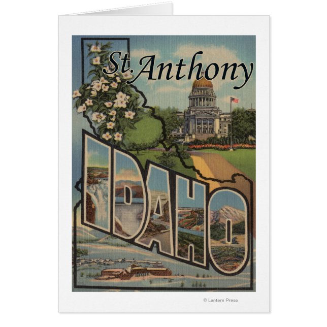 St. Anthony, Idaho - Große Briefmarkenszenen (Vorne)