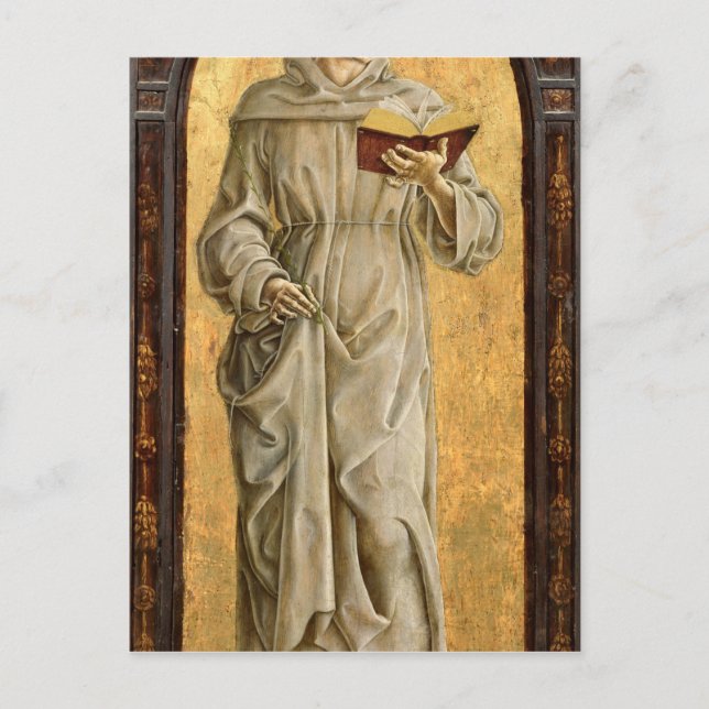 St. Anthony of Padua Reading Postkarte (Vorderseite)