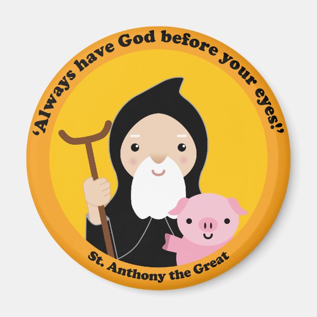 St. Anthony the Great Magnet (Vorne)