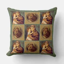 St. Anthony von Padua Baby Jesus Kissen