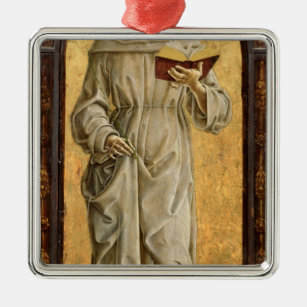 St Anthony von Padua-Lesung Silbernes Ornament