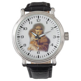St. Anthony von Padua mit dem Baby Jesus Armbanduhr