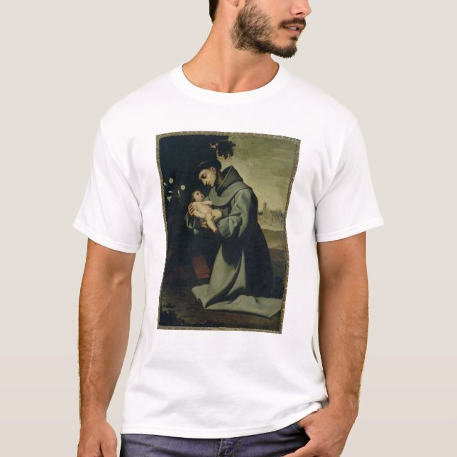 St Anthony von Padua T-Shirt (Vorderseite)