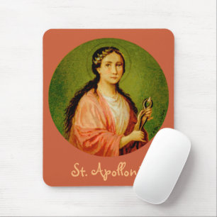 St. Apollonia (BLA 001) Vertikal Mousepad