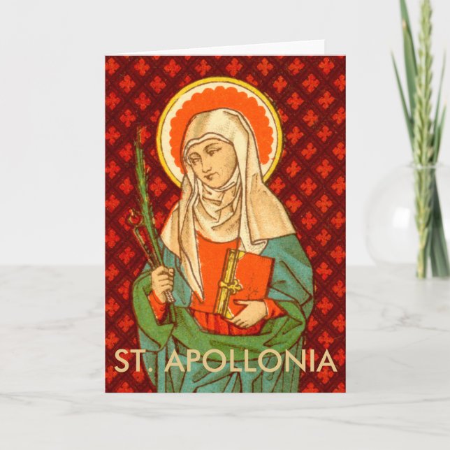 St. Apollonia (VVP 001) Carte de voeux #1 (Devant)