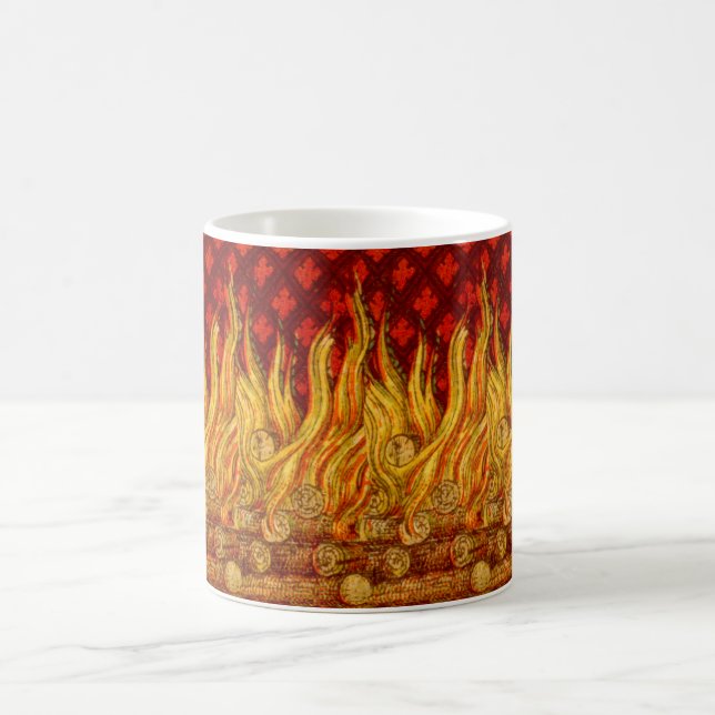 St. Apollonia's Flames (VVP 001) Kaffeemaschine Ta Kaffeetasse (Mittel)