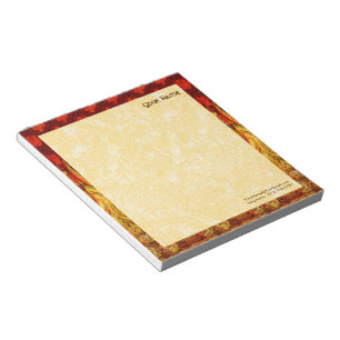 St. Apollonias Flammen (VVP 001a) 5,5"x6" Vertikal Notizblock