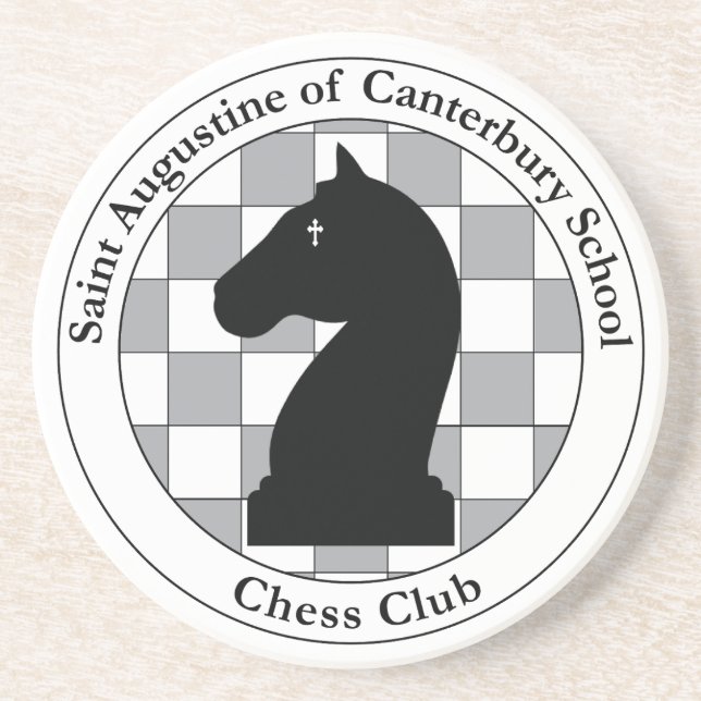 St. A's Schach Club Untersetzer (Vorne)