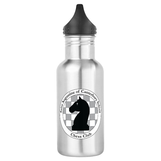 St. A's Schach Club Wasserflasche (Links)
