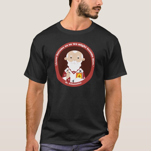 St. Athanasius T-Shirt (Vorderseite)