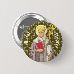 St. Audrey (Etheldreda) (P 003) Button