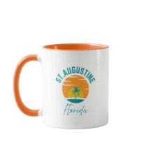 St. Augustine Beach Florida Kaffeetasse