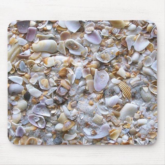 St. Augustine Beach Sand Mousepad (Vorne)