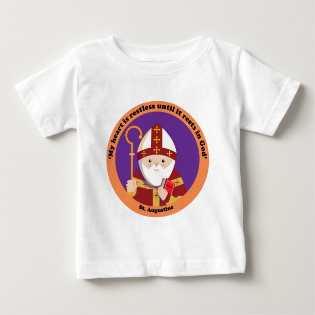 St Augustine des Flusspferds Baby T-shirt (Vorderseite)
