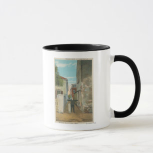St Augustine, FL - Ansicht der Fiskus-Straße u. Tasse