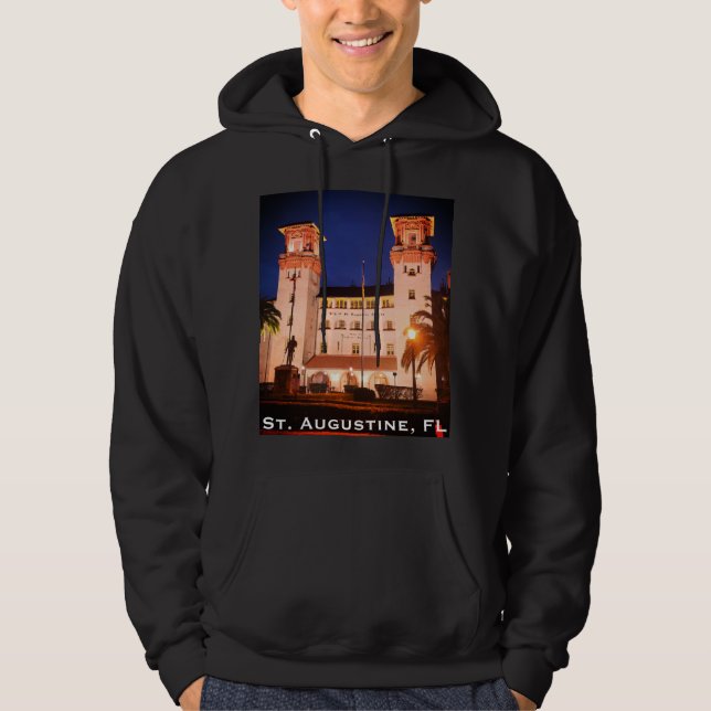 St. Augustine, FL - Hotel Alcazar Hoodie (Vorderseite)