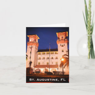 St. Augustine, FL - Hotel Alcazar Karte