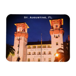 St. Augustine, FL - Hotel Alcazar Magnet