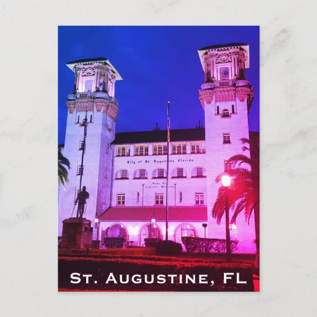 St. Augustine, FL - Hotel Alcazar Postkarte (Vorderseite)
