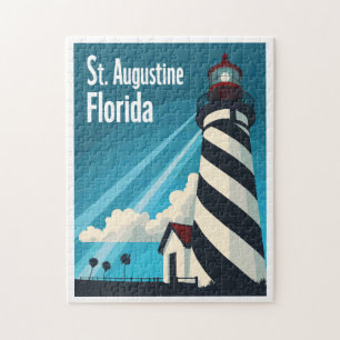 St. Augustine FL - Leuchtturm auf der Insel Anasta
