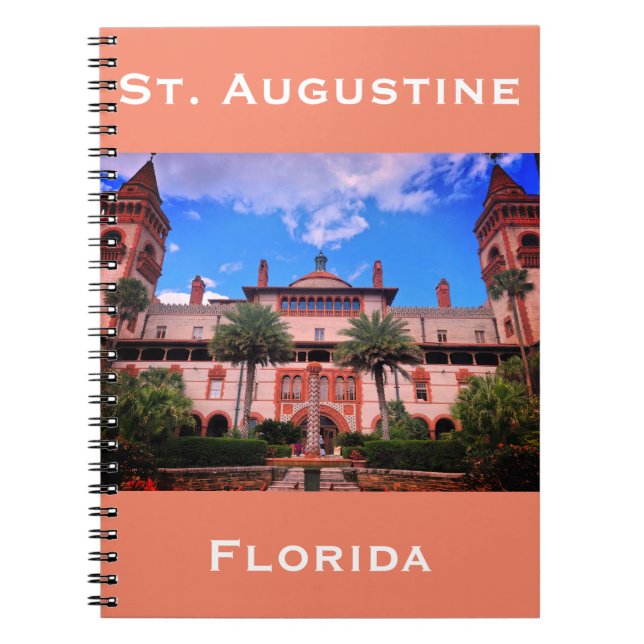 St. Augustine, FL - Ponce de Leon Hotel Notizblock (Vorderseite)