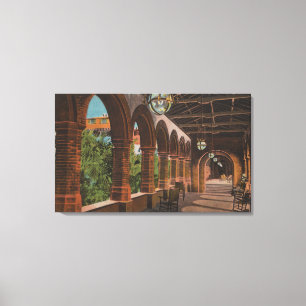 St Augustine, Florida - Ansicht von Hotel Ponce De Leinwanddruck