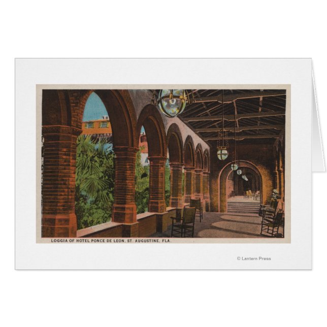 St. Augustine, Florida - Sicht auf das Hotel Ponce (Vorderseite (Horizontal))