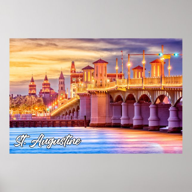 St. Augustine, Florida, USA Poster (Vorne)