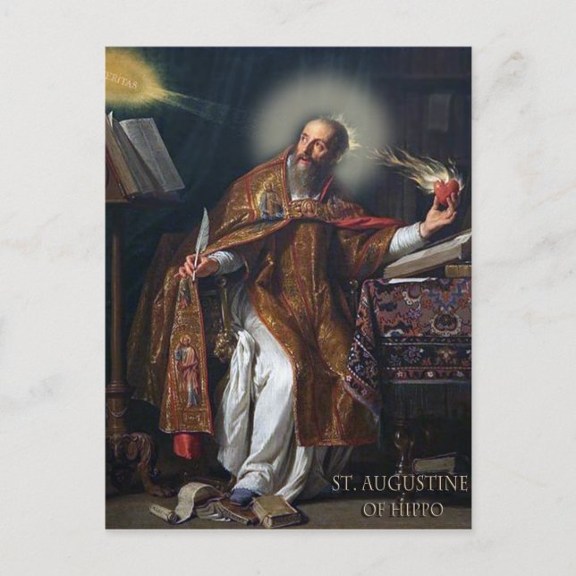 ST AUGUSTINE HIPPO POSTKARTE (Vorderseite)