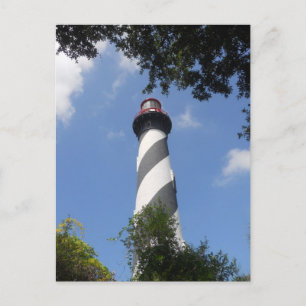 St. Augustine Leuchtturm, St. Augustine, Florida 1 Postkarte