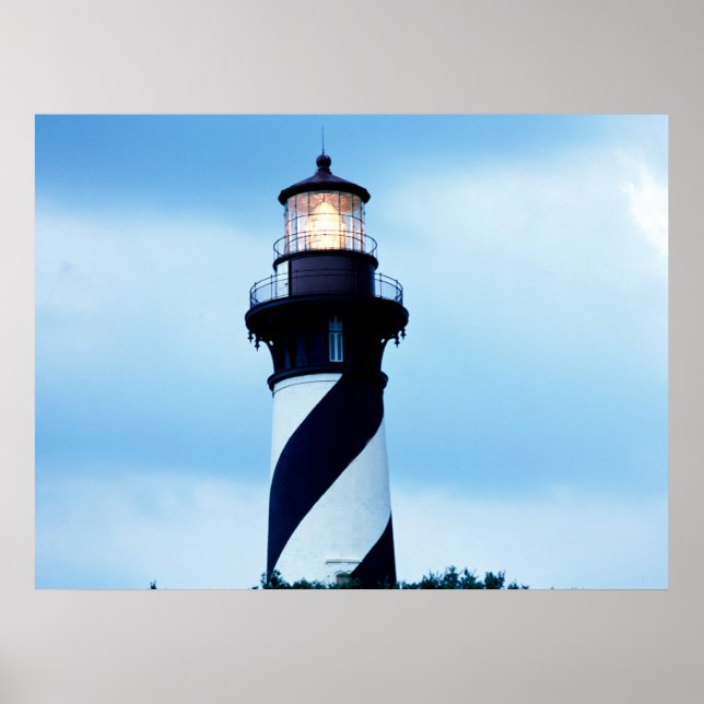 St Augustine Lighthouse Poster (Vorne)