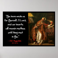 St. Augustine - Restless Heart Quote