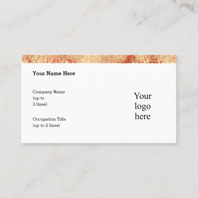 St. Augustine Sketch I Logo Std. Personalisiert Visitenkarte (Vorderseite)