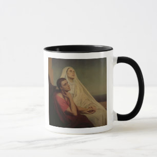 St Augustine und sein Mutter St. Monica, 1855 Tasse