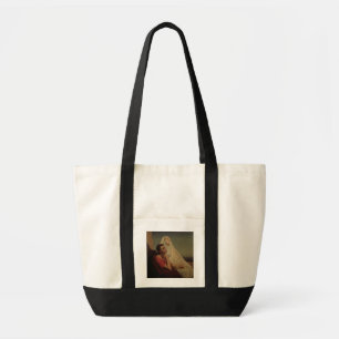 St Augustine und sein Mutter St. Monica, 1855 Tragetasche